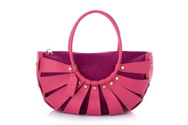 Lucky Bees Ingrid - Bolsa de Hombro Rosa